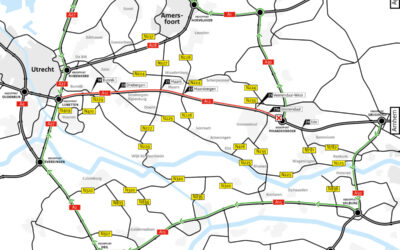A12 afgesloten van 22 augustus t/m 1 september 2025