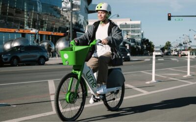 Deelfietsen van Lime